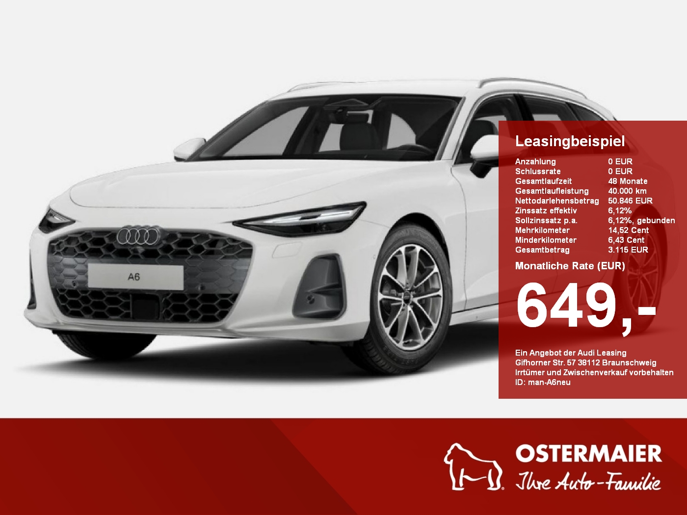 Audi A6 Avant TFSI S tronic 18ALU.LED.NAV.KAMERA