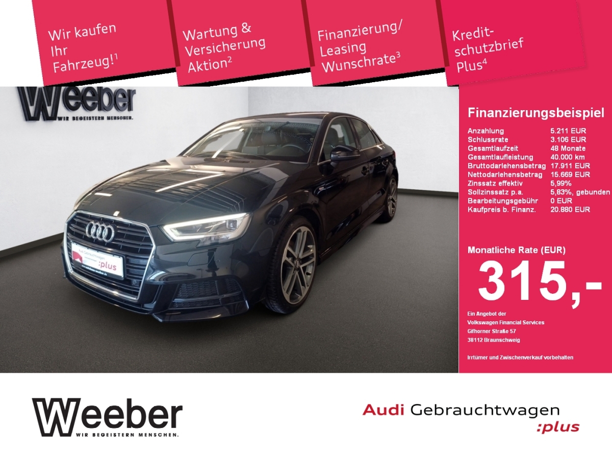 Audi A3 Limousine sport S-line