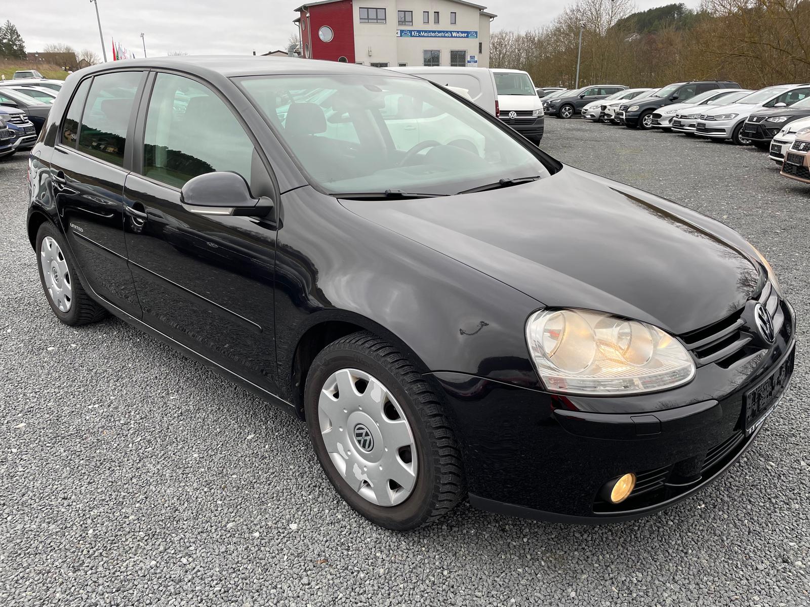 Golf V 1.4 *United*SHZ*Elektrische Fensterheber vo+hi*Einparkhilfe hinten*