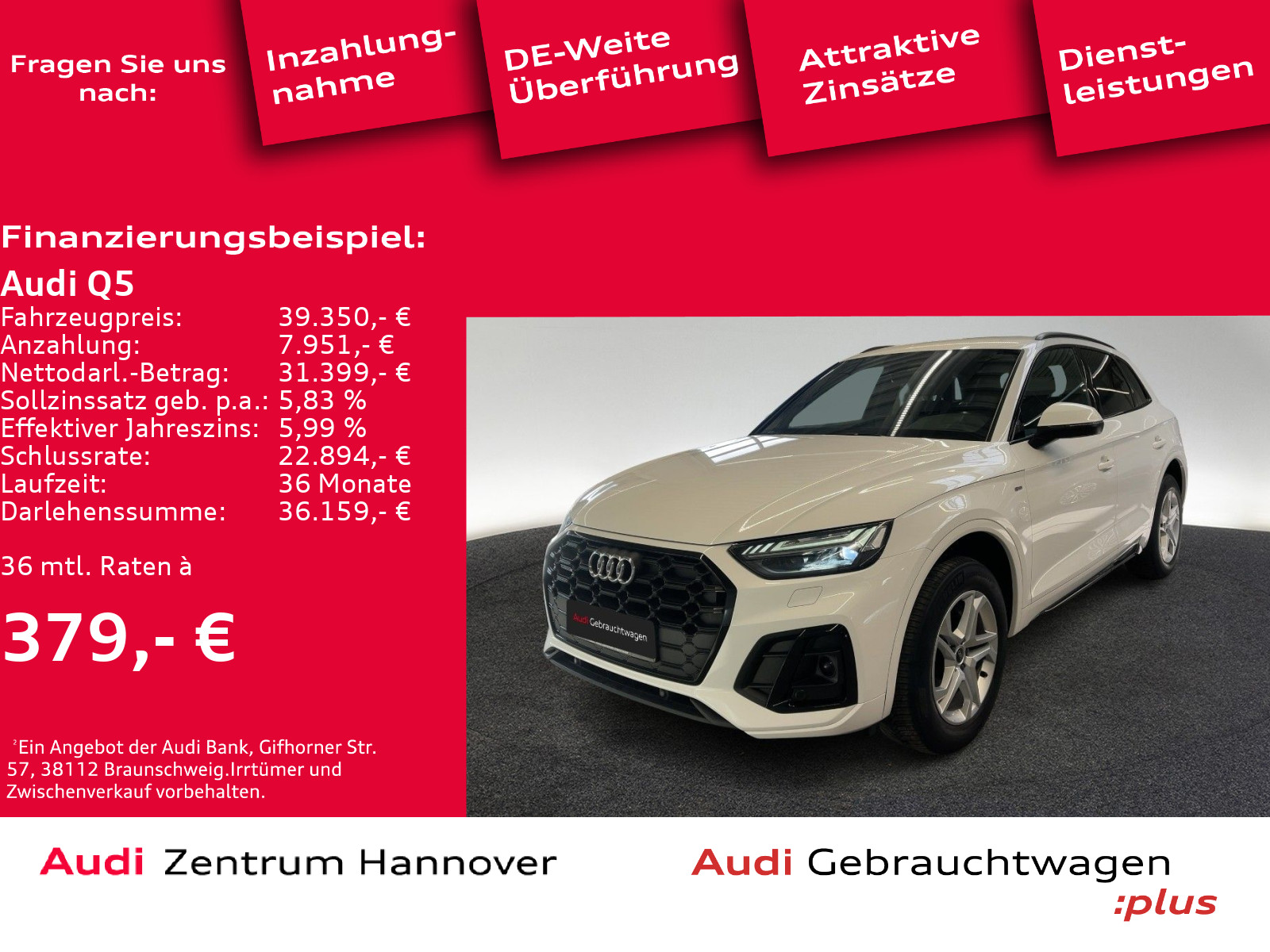 Q5 S line ed. 40 TDI quattro Standh. Matrix Navi