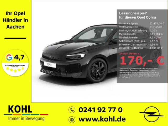 Corsa GS 1.2 Turbo 100PS LED PDCv+h SHZ DAB
