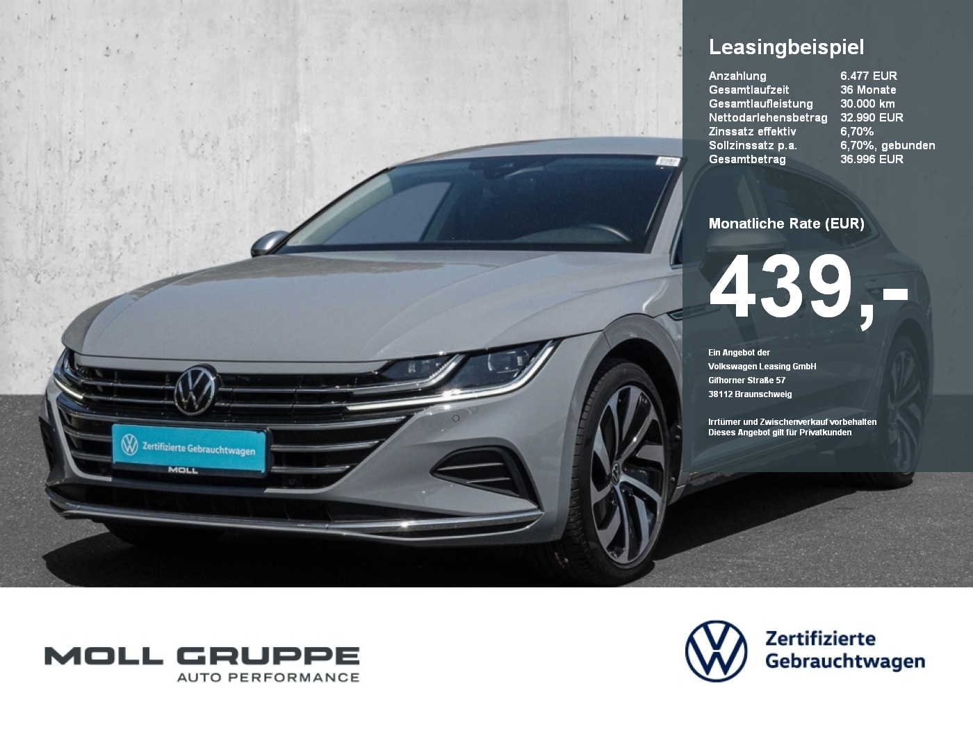 Arteon Shooting Brake 1.4 eTSI eHybrid DSG Elegance