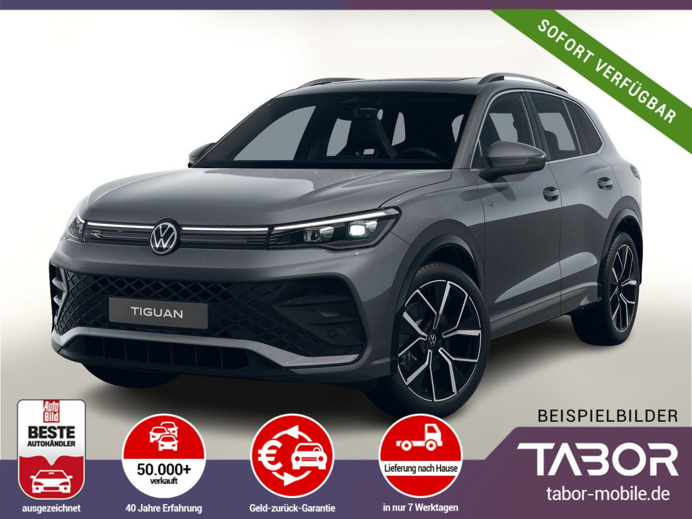 Tiguan TDI 150 DSG R-Line Pano HUD AHK eHk SHZ