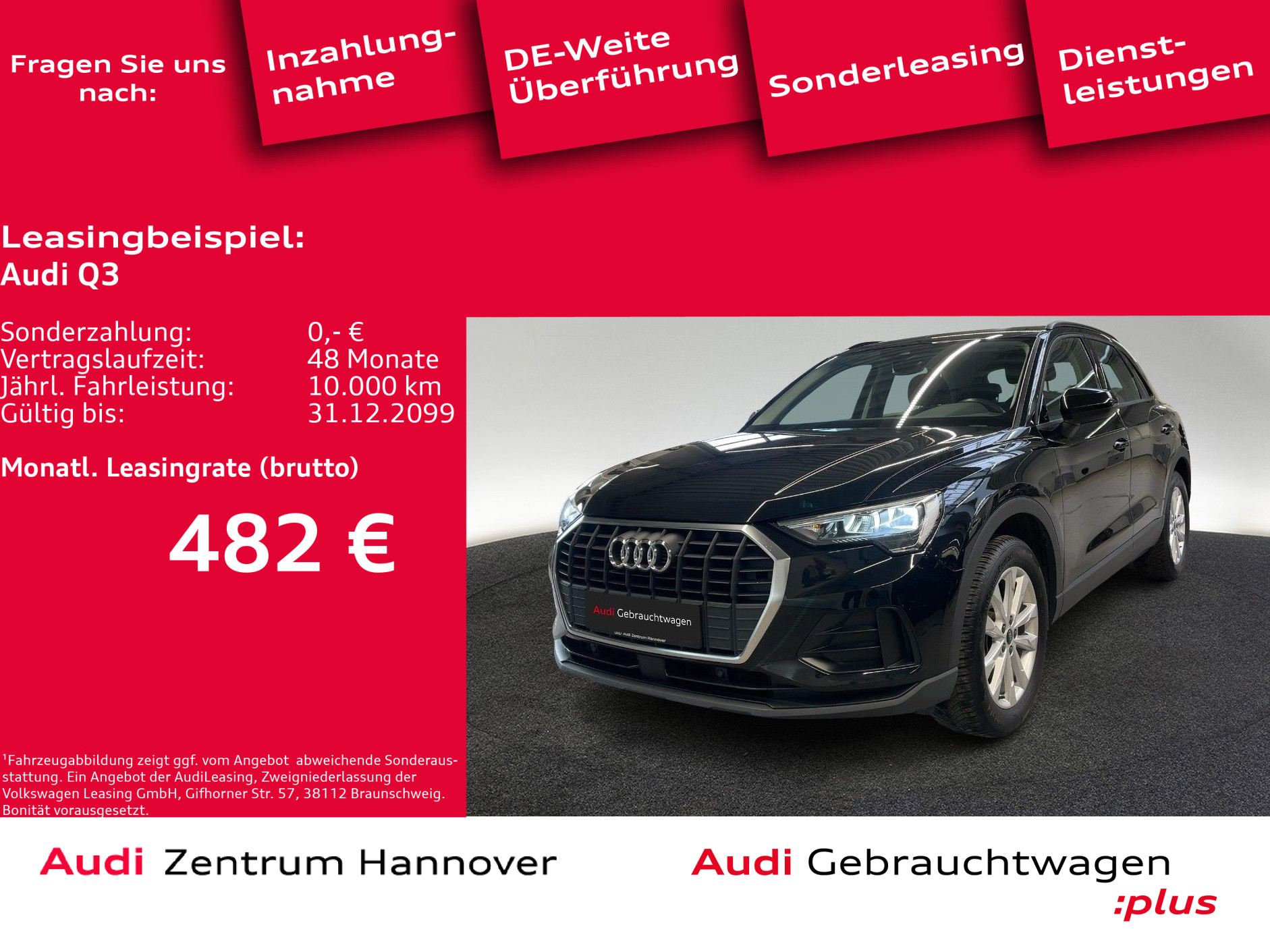 Q3 35 TFSI LED virtual DAB Navi