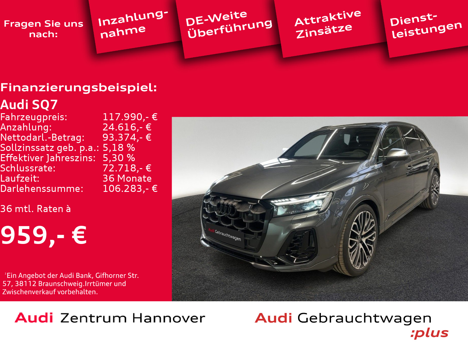 SQ7 SUV TFSI tiptro