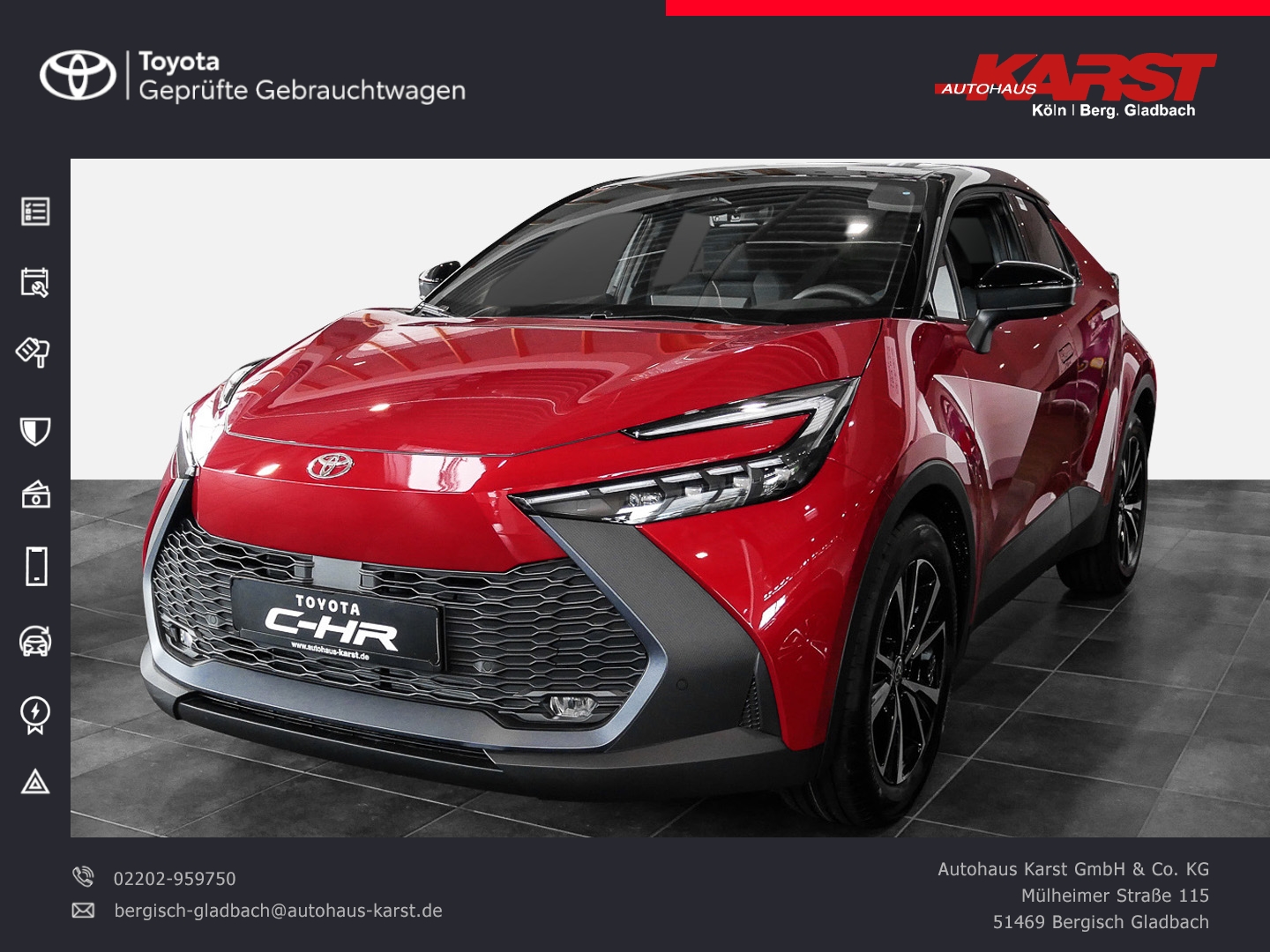 C-HR - 2.0 l Hybrid  4x2 Kamera