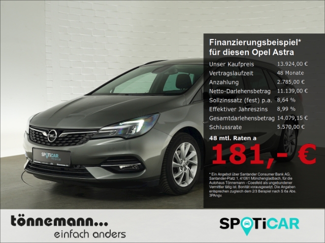 Opel Astra K ST 120 JAHRE TURBO SITZ