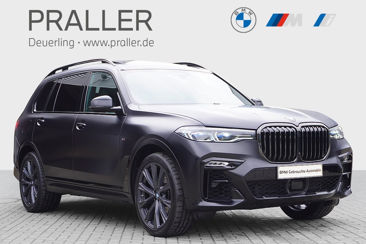 X7 M50i BMW Individual Dark Shadow Special Edition TV Fond Entertainment B&W Sound VOLL