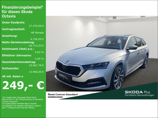 Octavia Combi Tour TDI DSG AHK Standheizung Infotainment-Paket Business Columbus