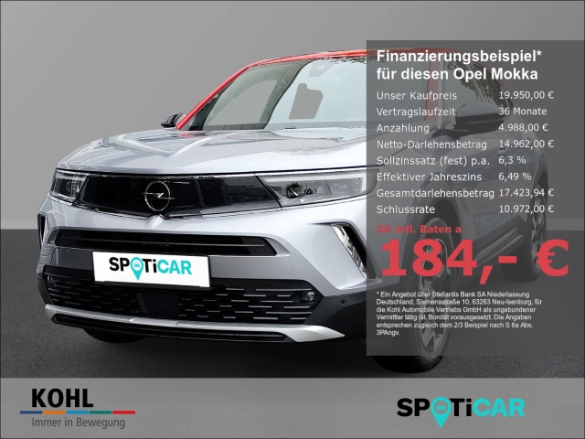 Opel Mokka 1.2 Ultimate Turbo Start-Stop Spurhalteass