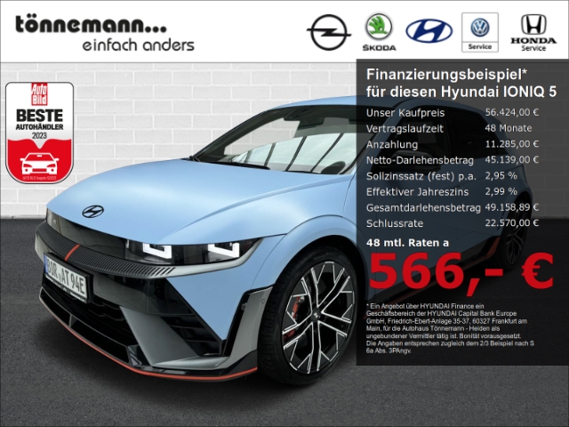 Hyundai IONIQ 5 N 84kWh GRAD SMARTKEY