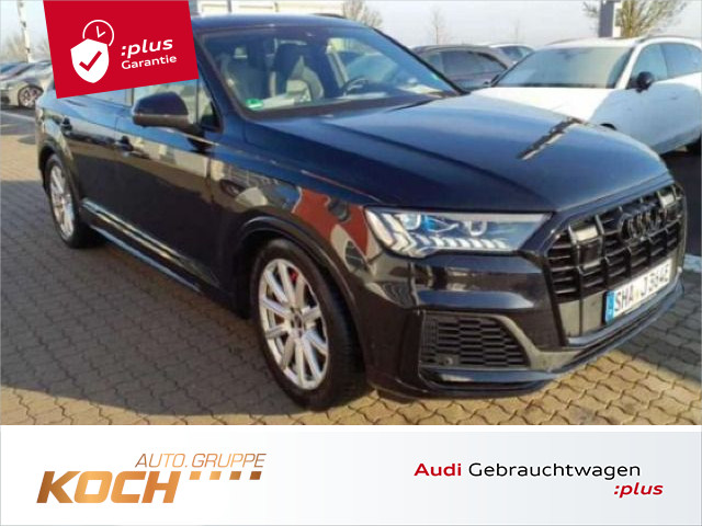 Q7 55 TFSI e q. S-Tronic S-Line 2x, HD Matrix LED, Pano, AHK, HUD, B&O, Luft