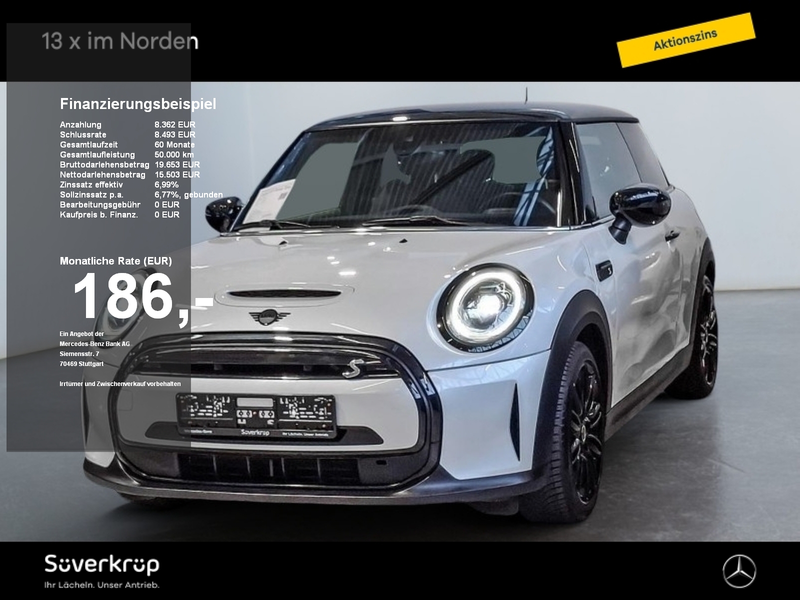 Cooper SE Classic Trim SPUR KAMERA PDC SHZ