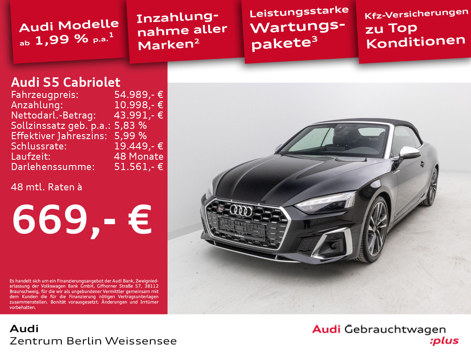 Audi S5 3.0 TFSI Cabriolet QUA