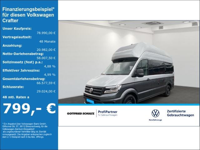 Crafter Grand California 600 FWD 2.0 TDI DSG