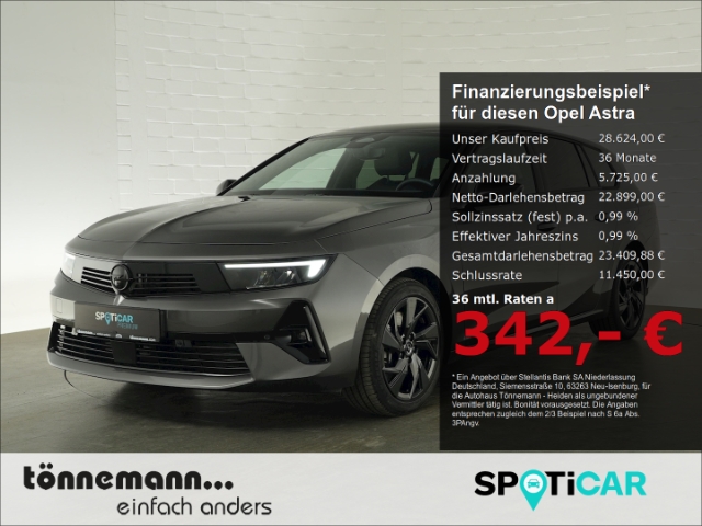 Opel Astra L ST GRAD SENSOR SITZ LENKRADH