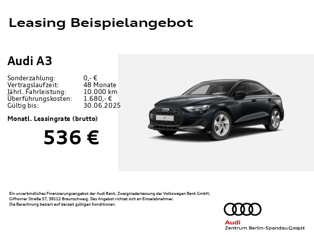 A3 Lim. Adv. 35 TFSI S tronic *SONOS*HuD*ACC*