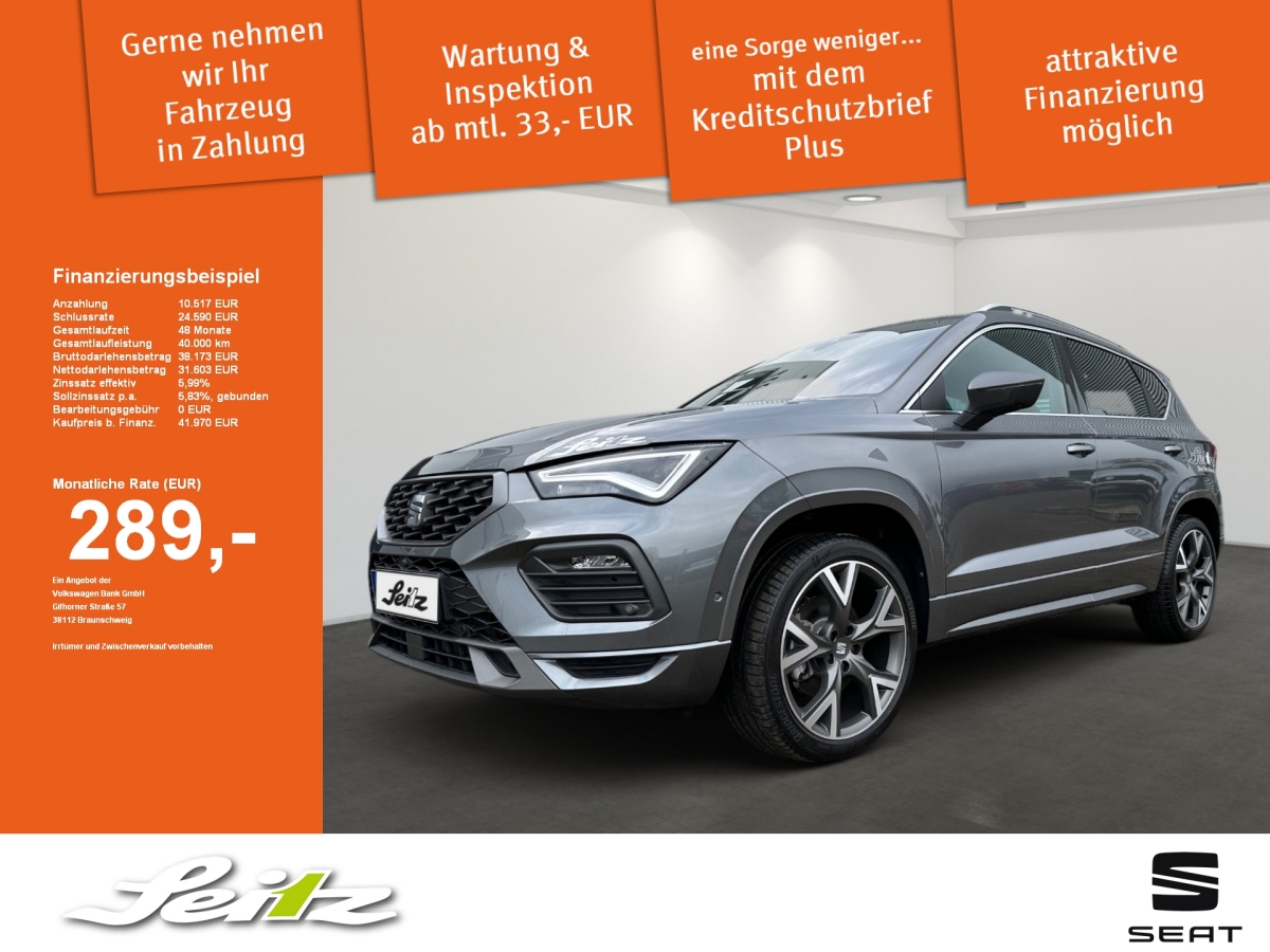 Ateca 2.0 TDI 4Drive FR *AHK*LED*KAMERA*NAVI*