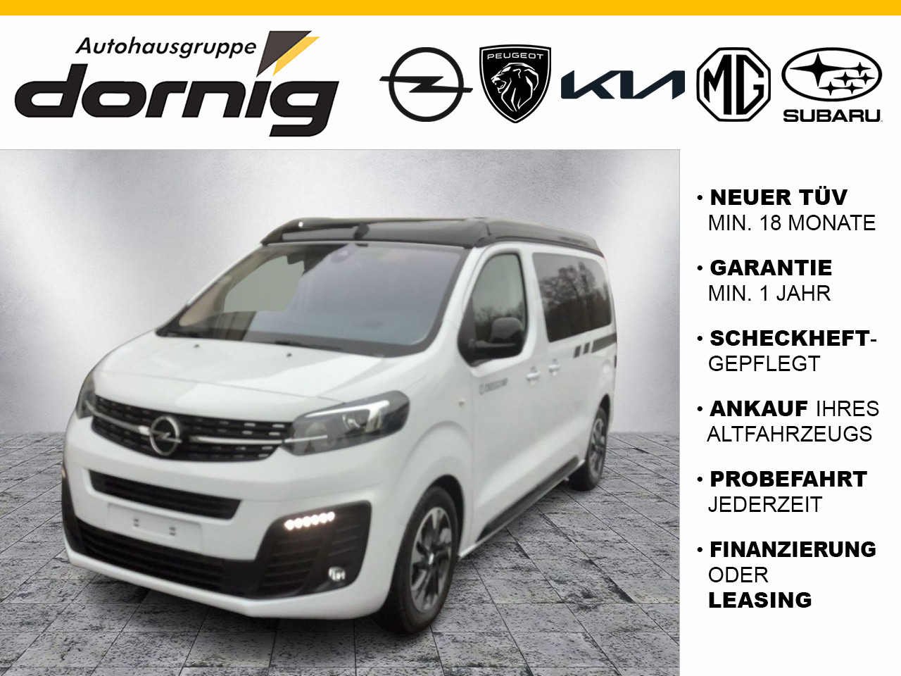 Crosscamp Flex, AHK, Comfort Paket