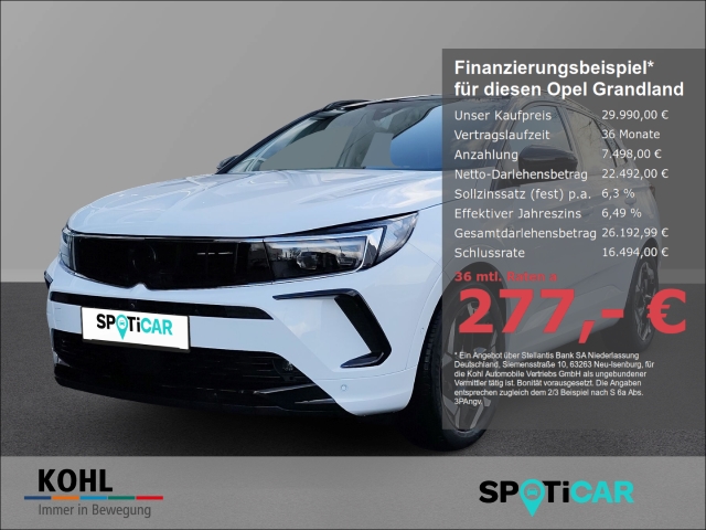 Opel Grandland 1.6 GSe Plug-in Hybrid Turbo °
