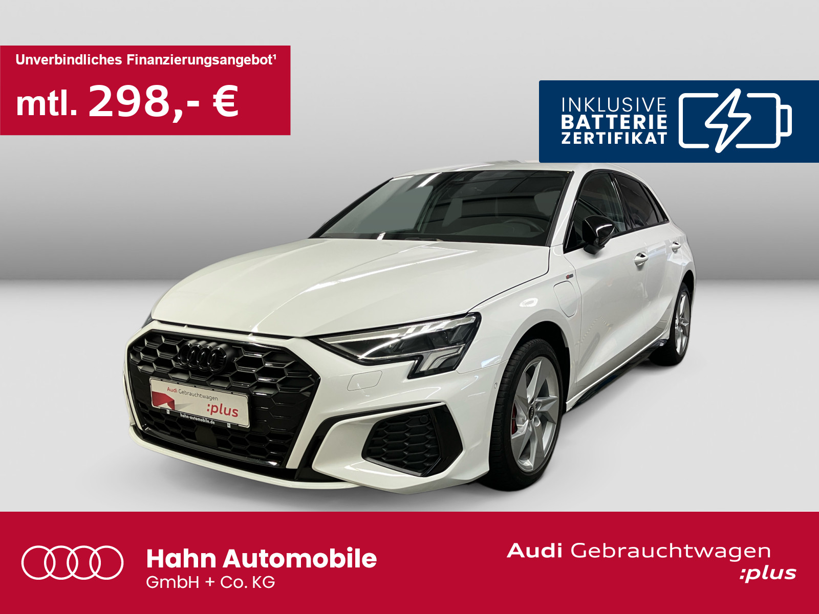 A3 Sportback 45 TFSIe S line Virtual Sitzh LED Carplay