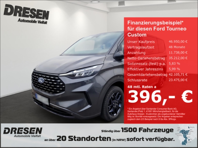 Ford Tourneo Custom 2.0 Titanium 320 L1 EcoBlue 150PS Neues Model
