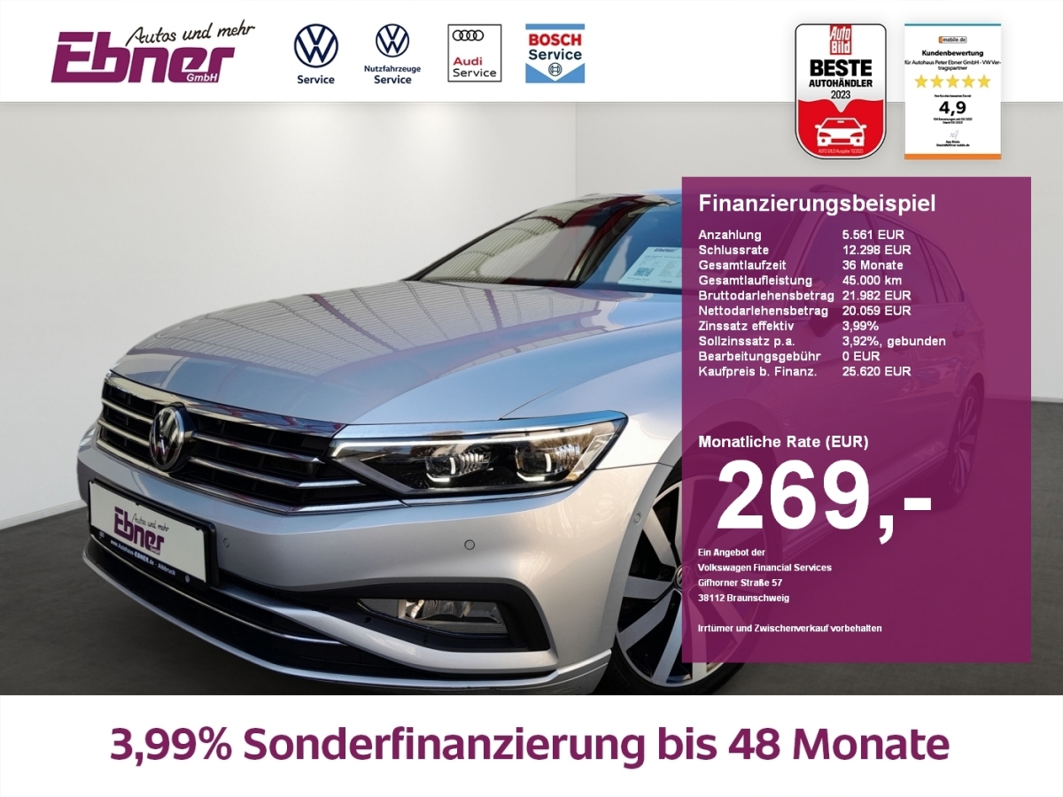 Passat Variant R-LINE 4MOTION 190PS TDI HEAD-UP+MATRIX+AHK+KAMERA+19 ALU!