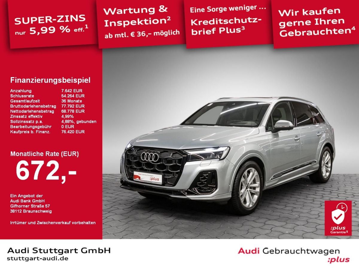 Q7 S line 55 TFSI e quattro tiptronic AHK AIR