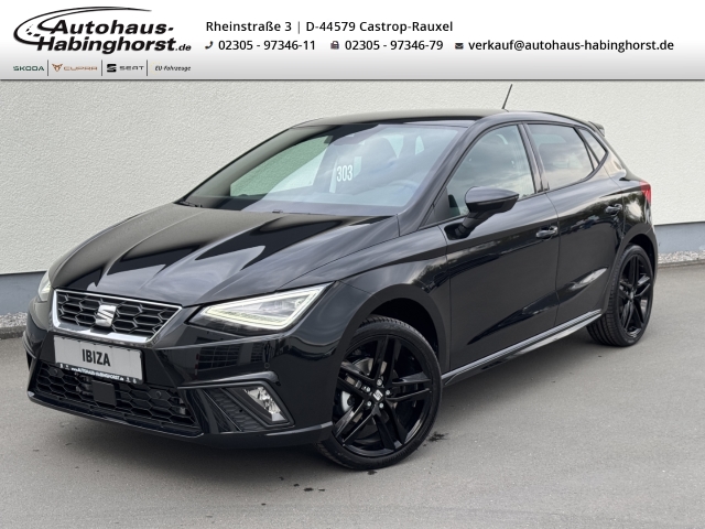 Ibiza 1.0 TSI DSG FR Black Edition Navi PDC SideAssist LED