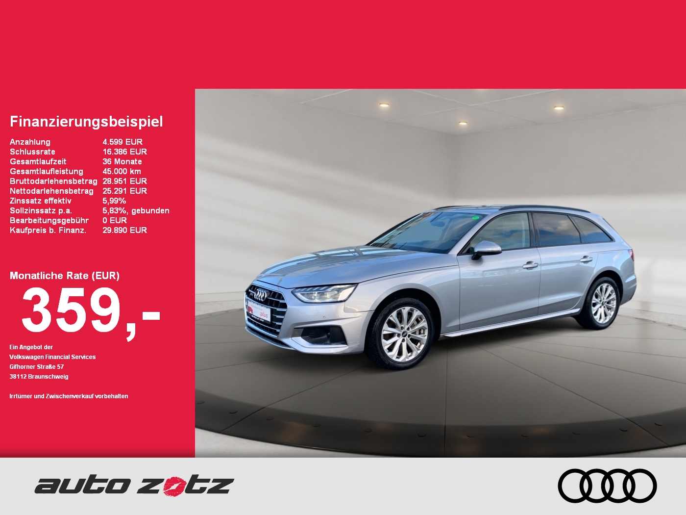 Audi A4 Avant advanced 40 TDI quattro