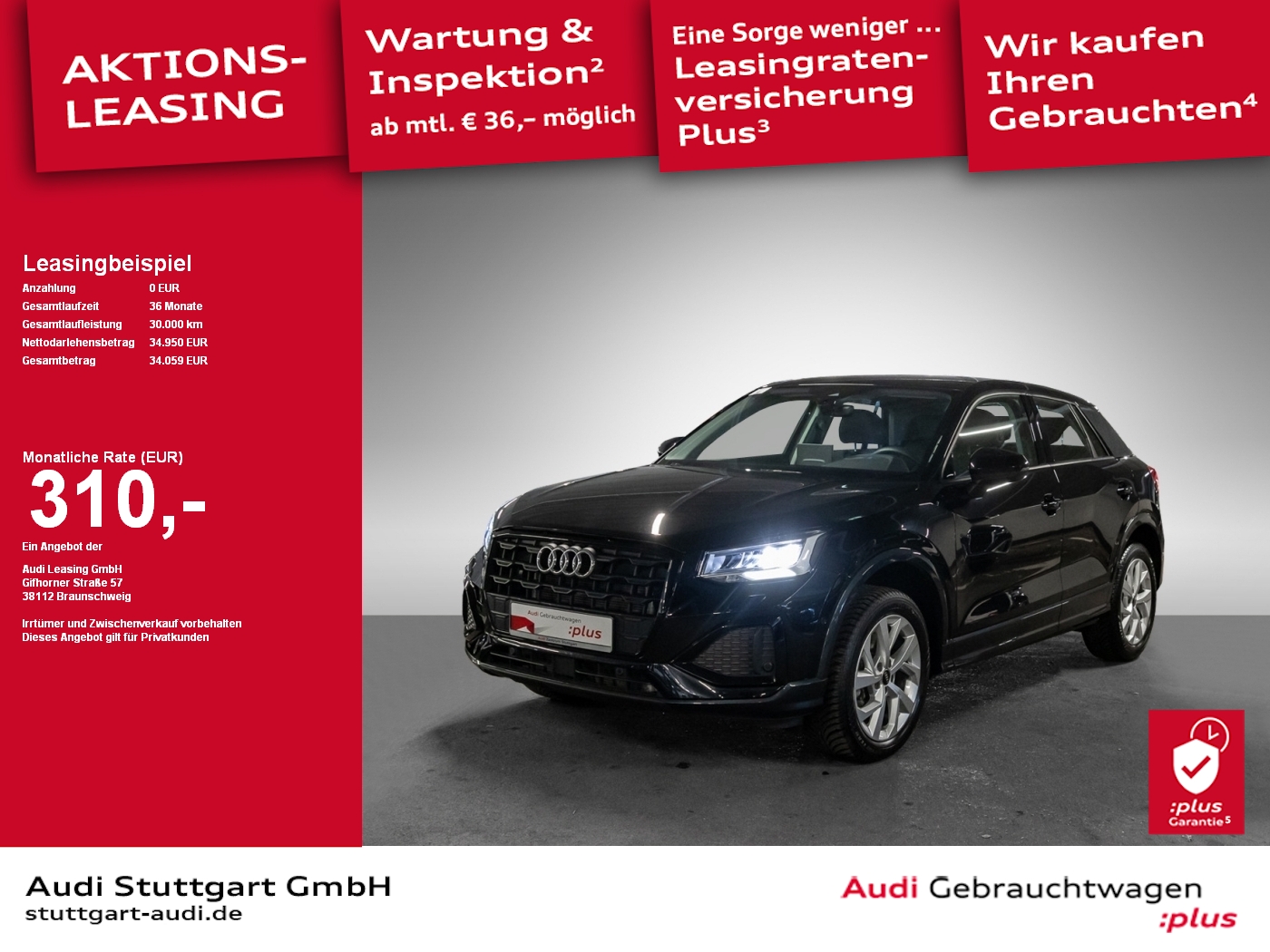 Audi Q2 advanced 35 TDI VC