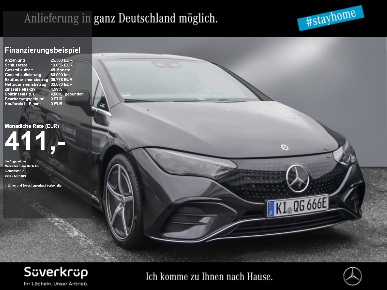 Mercedes-Benz EQE 300 BURM AMG SPUR MEMO