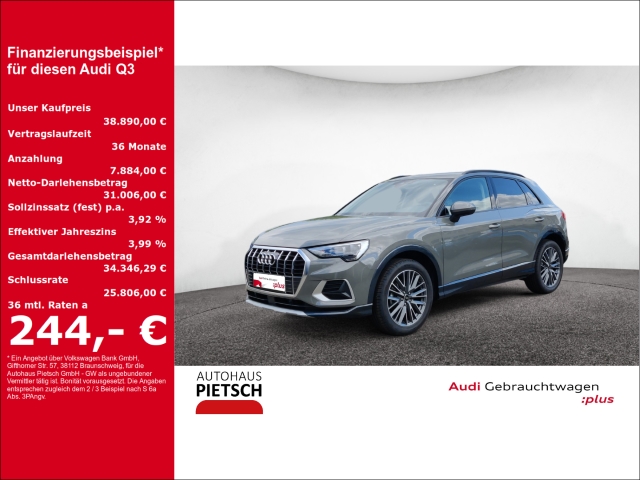Q3 35 TFSI advanced S tronic AHK Keyless