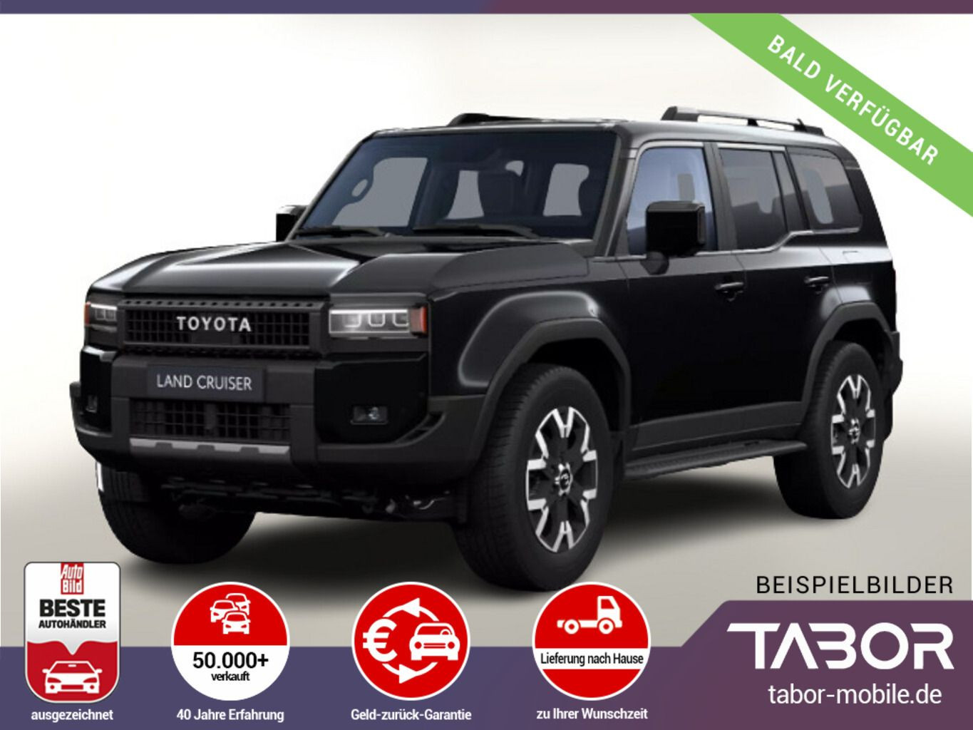 Land Cruiser 2.8 D4-D 204 Aut 4x4 Pano Nav JBL