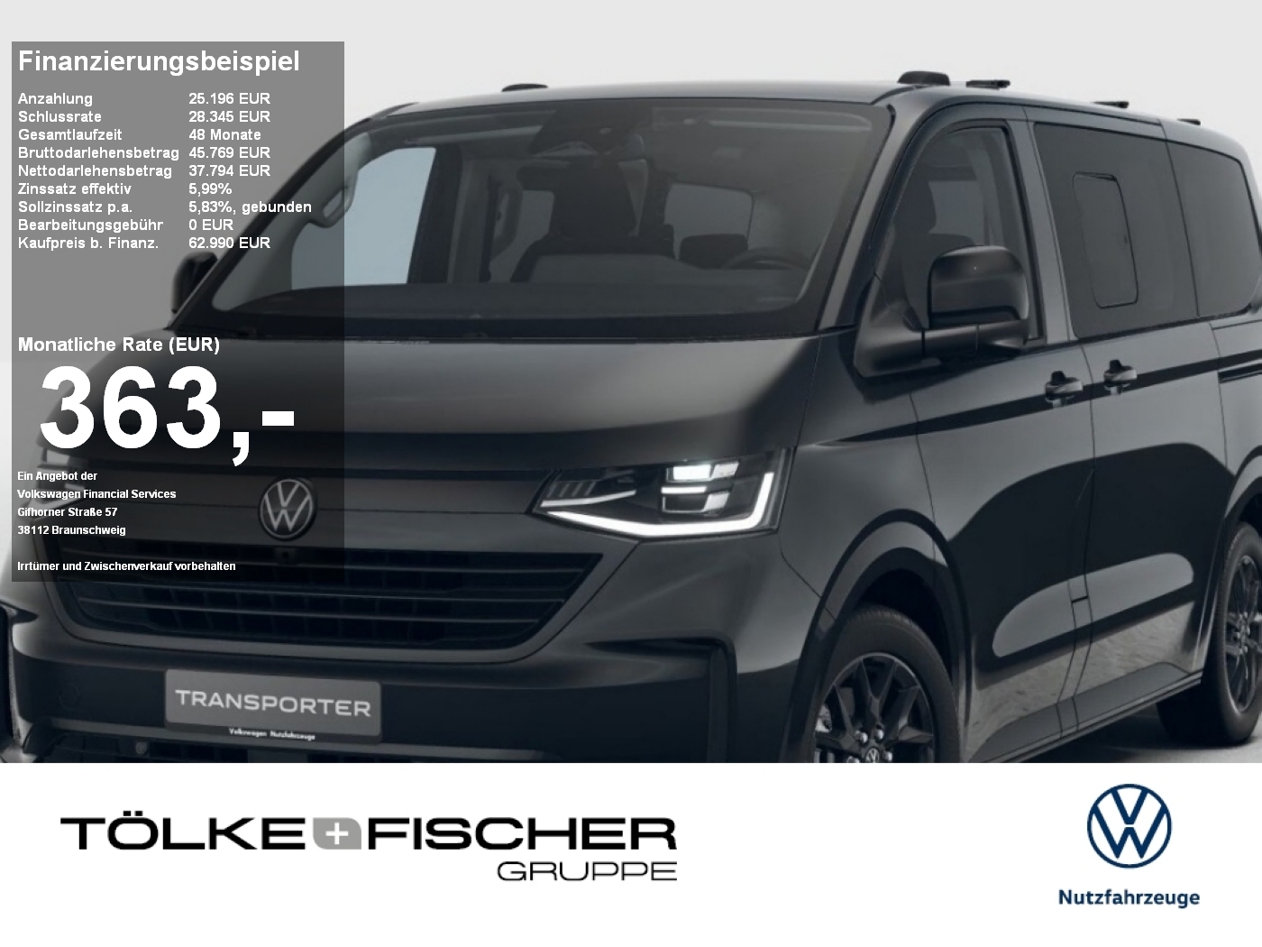 Volkswagen T7 Multivan 2.0 l TDI Kombi kurz