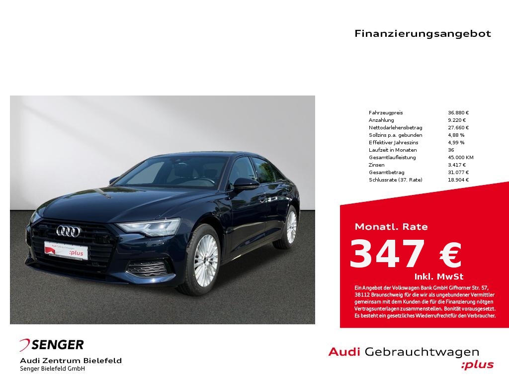 A6 Limousine S line 45 TFSI quattro MMI LED 