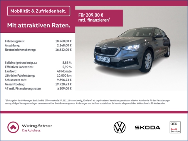 Skoda Scala 1.0 TSI