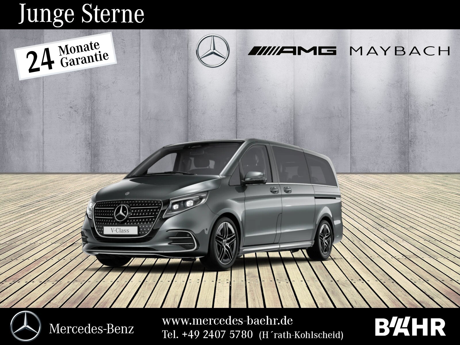 Mercedes-Benz V 300 d Lang AMG MBUX LMR