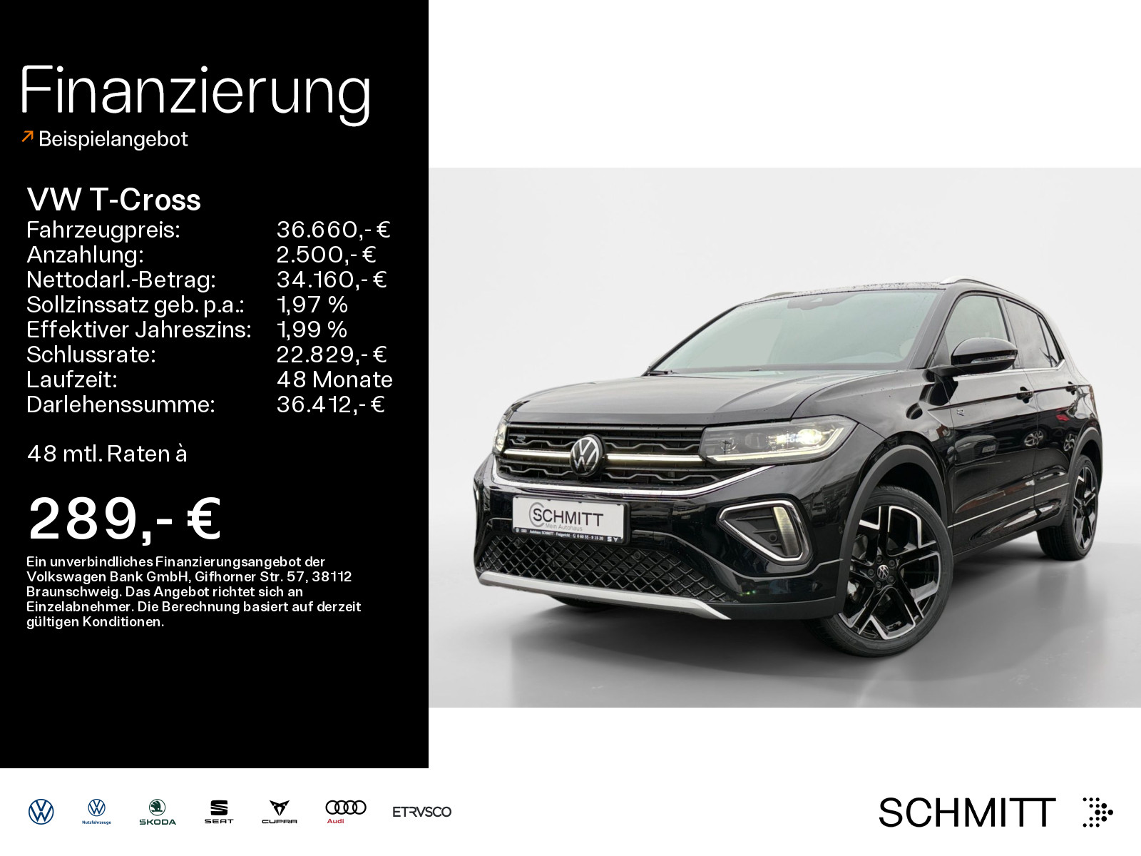 T-Cross 1.5 l TSI DSG R-Line AHK*MATRIX-LED*ACC