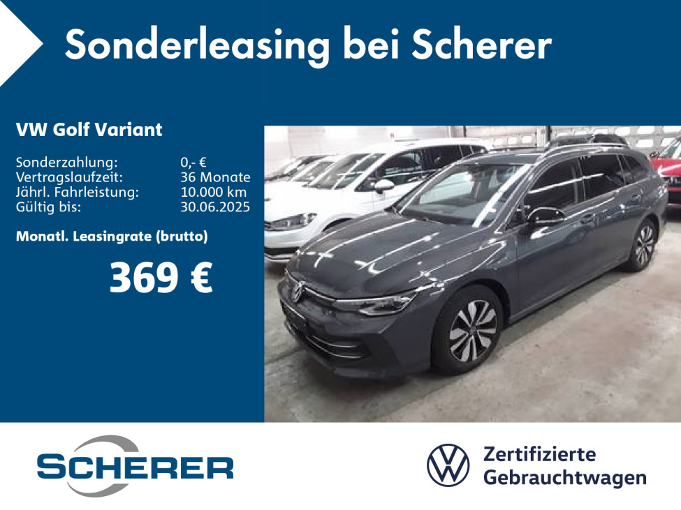 Golf VIII Variant GOAL 2.0 TDI DSG AHK MATRIX 360°KAMERA