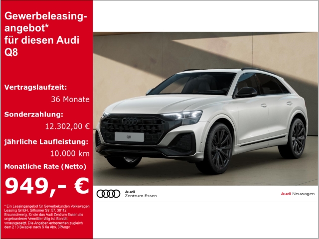 Q8 SUV 50 TDI QUATTRO S LINE LED LASER LEDER PANO AHK
