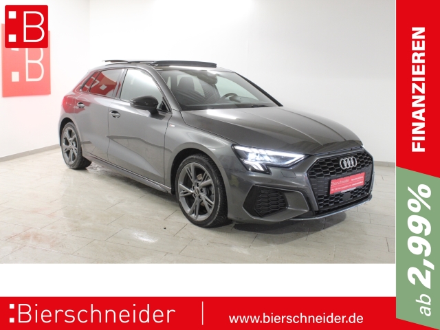 A3 Sportback 35 TDI S-Tronic 2x S-Line  Black 18 ACC LED PANO