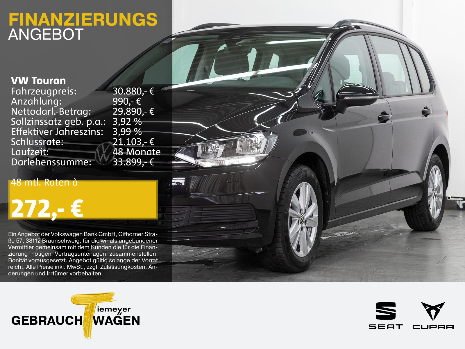 Touran 1.5 TSI COMFORTLINE 7-SITZE VIRTUAL NAVI SITZH