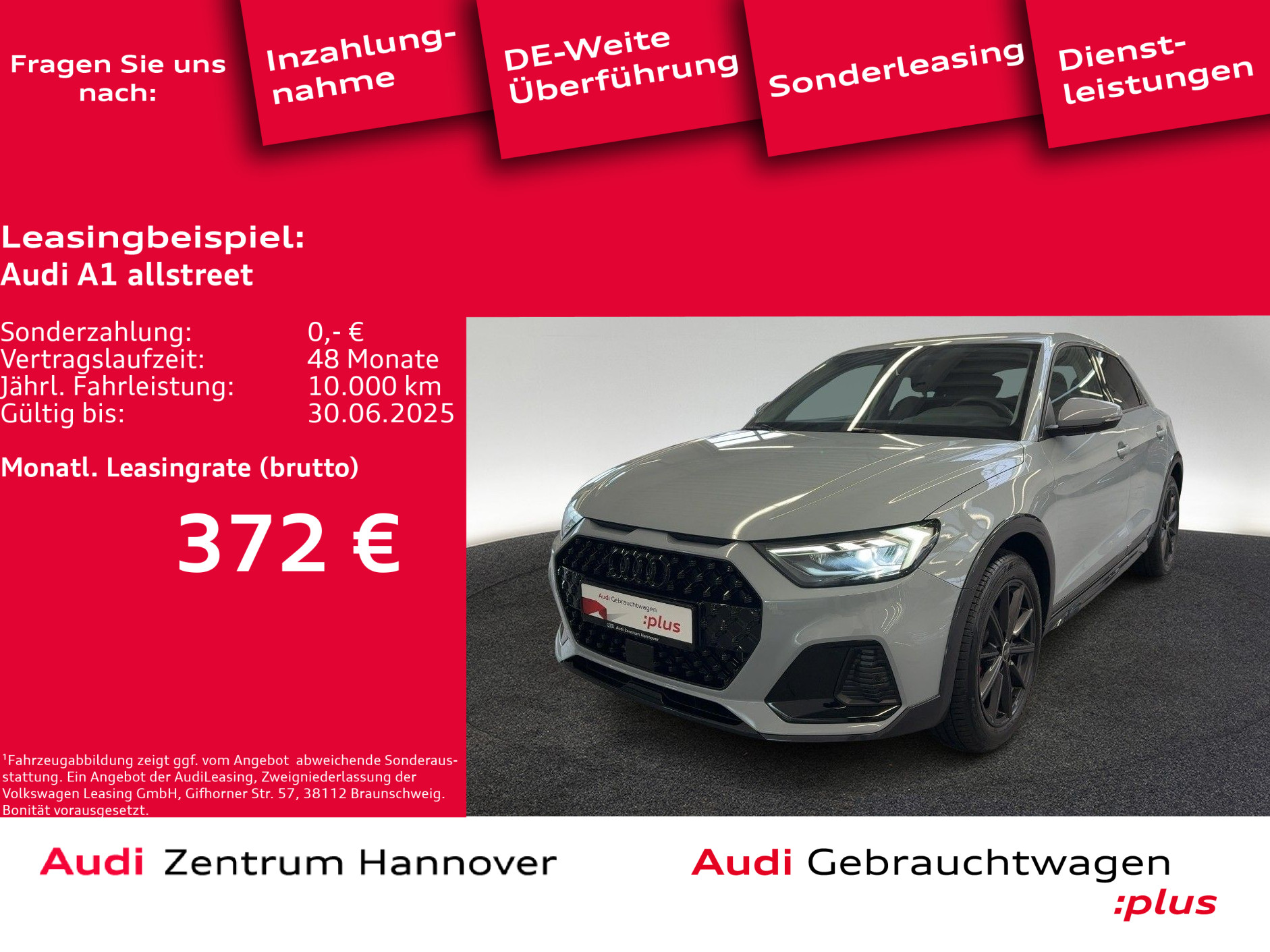 A1 allstreet 30 TFSI SONOS Leder Navi LED virtual