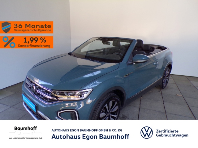 T-ROC CABRIO 1.5 TSI MOVE / KAMERA+KEYLESS+ACC