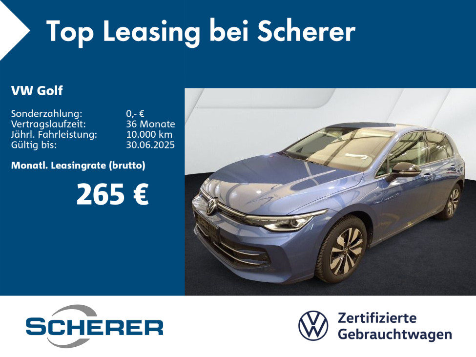 Golf VIII Goal 2.0 TDI DSG LED+ NAVI AHK RFK