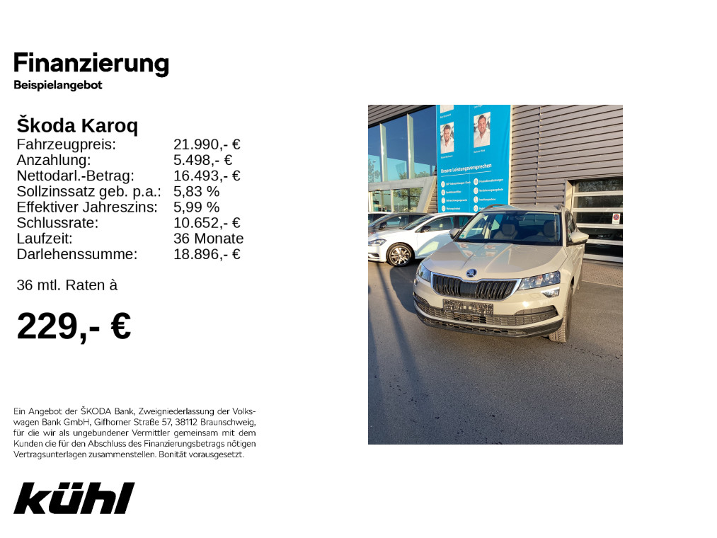 Karoq 2.0 TDI Style AHK,