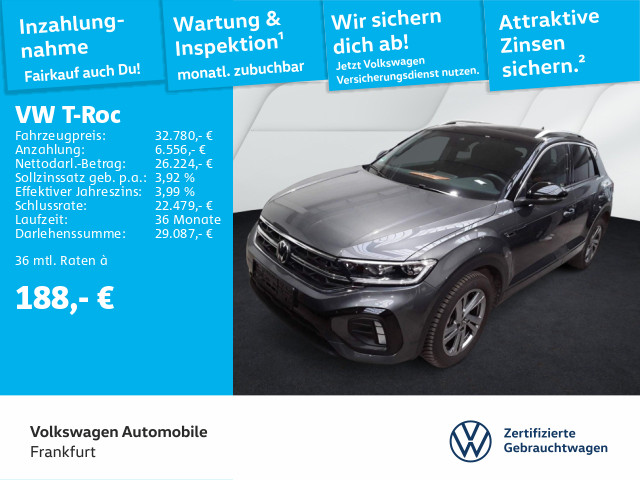 Volkswagen T-Roc 2.0 TDI R-Line Alu
