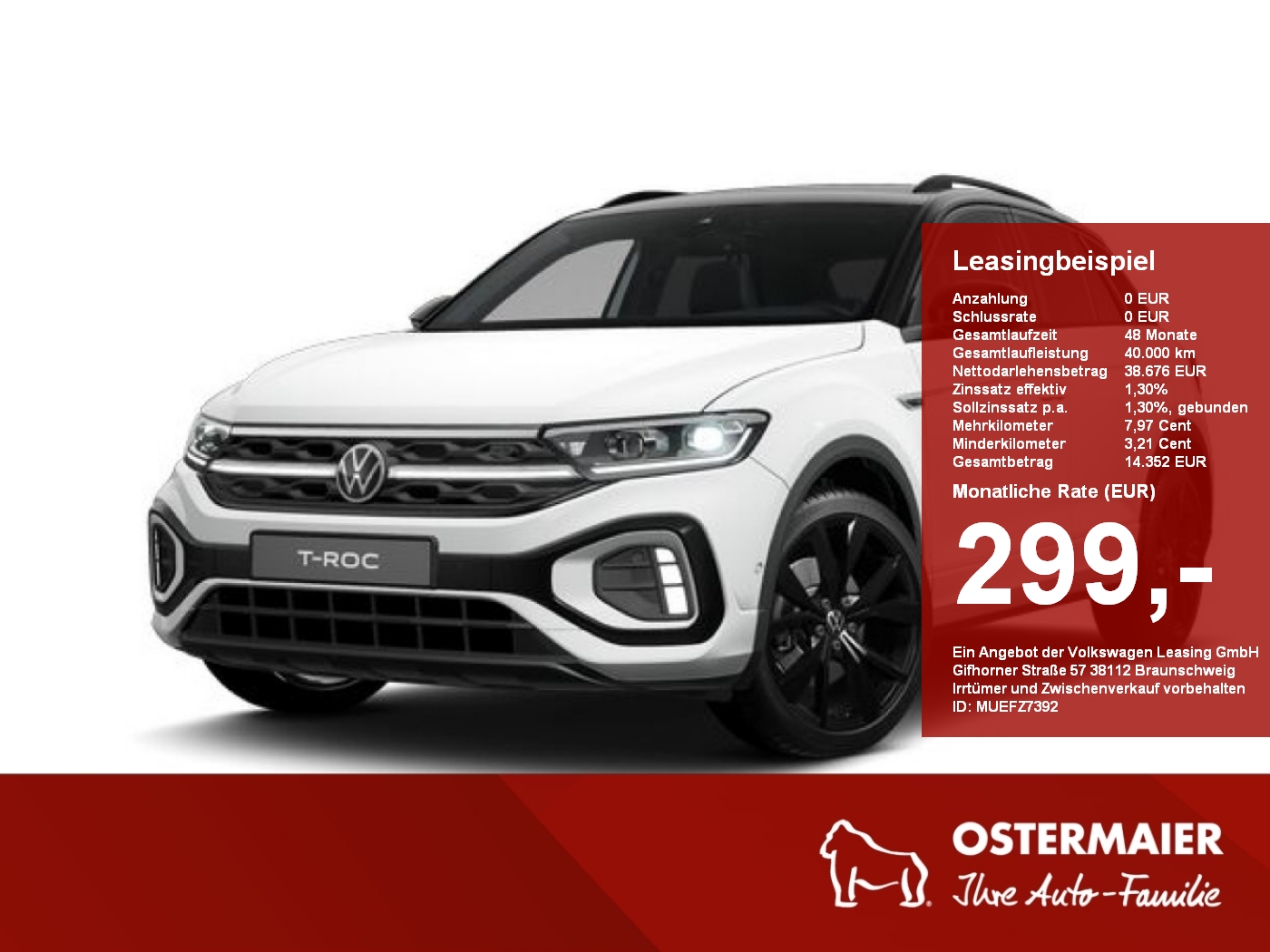 T-Roc R-Line 1.5TSI 150PS DSG 4J-GARANTIE,AHK,IQ.LIGHT,KEYLESS,19ALU