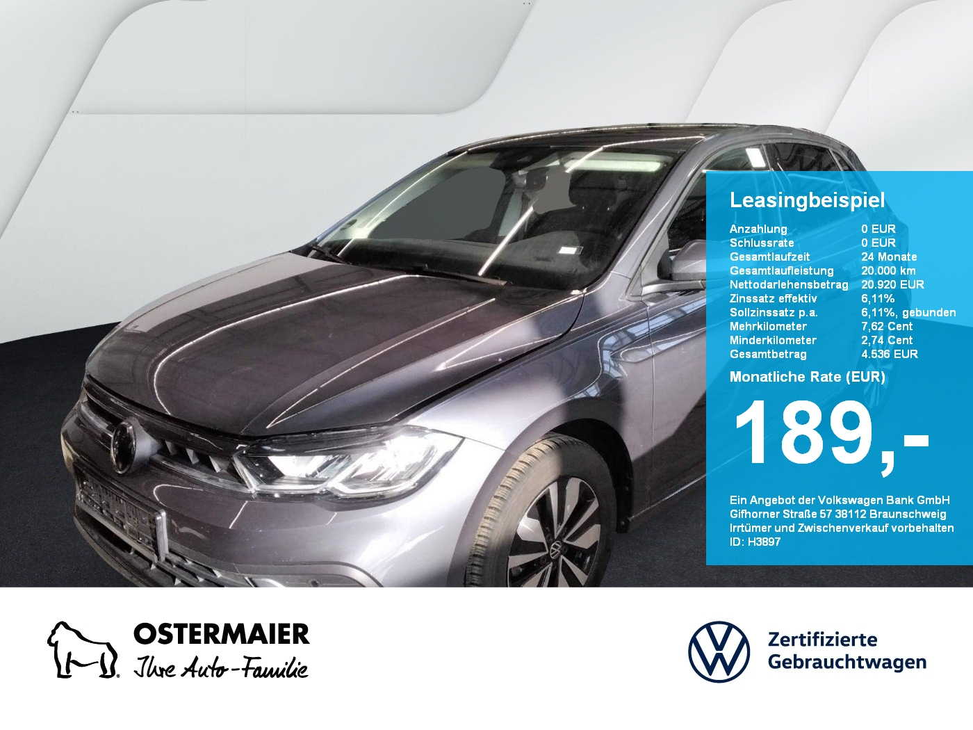 Volkswagen Polo 1.0 TSI MOVE 95PS VC APP-C